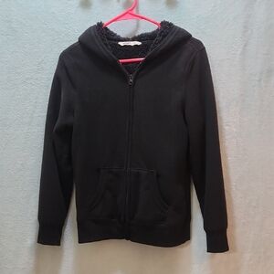 Old Navy Women's Black Fleece Hoodie